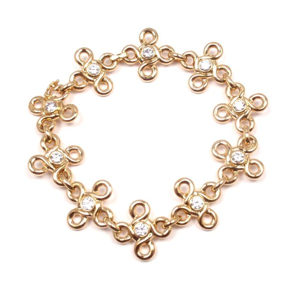 Rare! Authentic Chanel 18k Yellow Gold Diamond Bracelet Papers - Picture 2 of 11